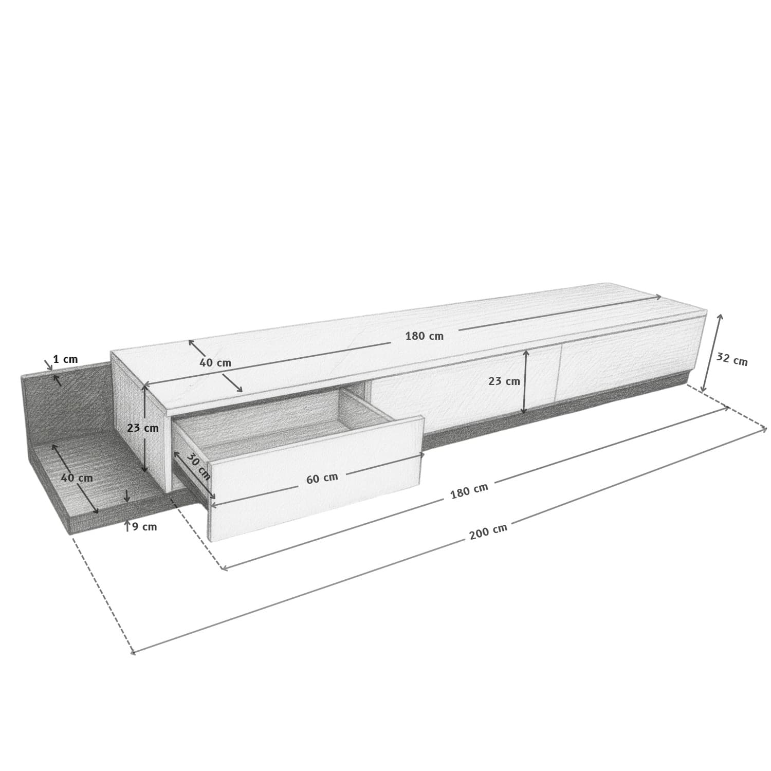 Luna TV Cabinet