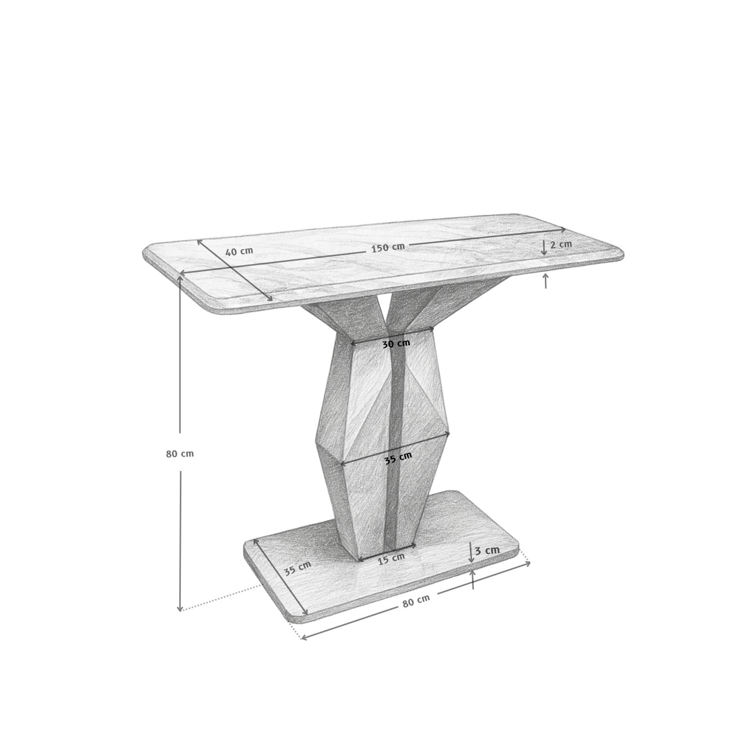 Medusa Side Console
