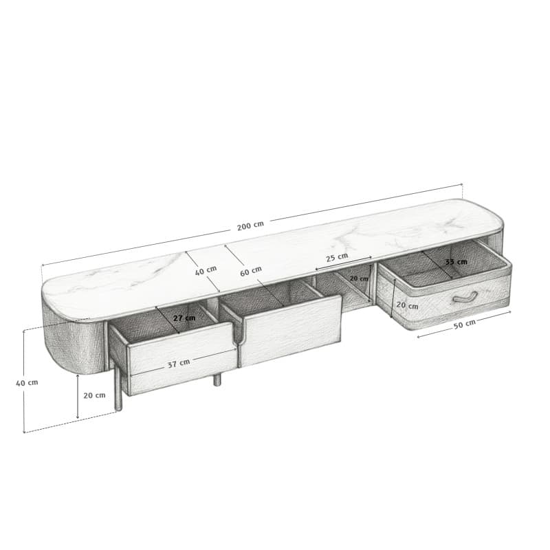 Verna TV Cabinet
