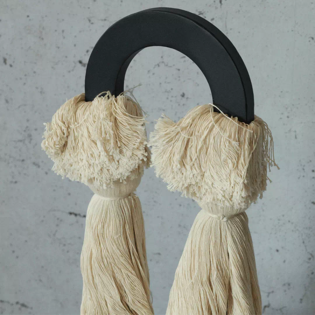 Boho Tassel Arch